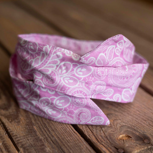 Haarband Pink Ornament